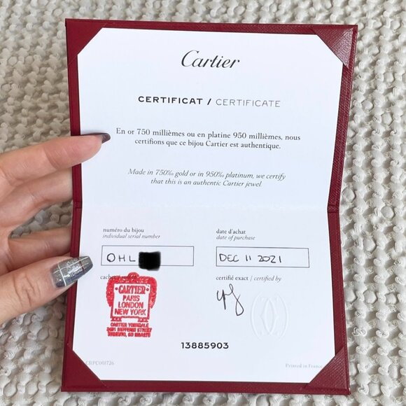 Cartier 18K Yellow Gold LOVE Bracelet – Size 15 - Picture 9 of 10